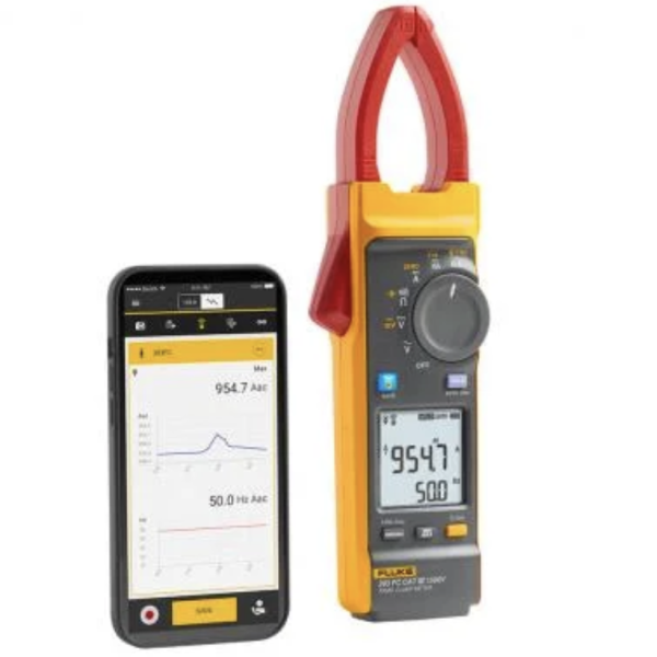 Fluke 393 with smart phone interface