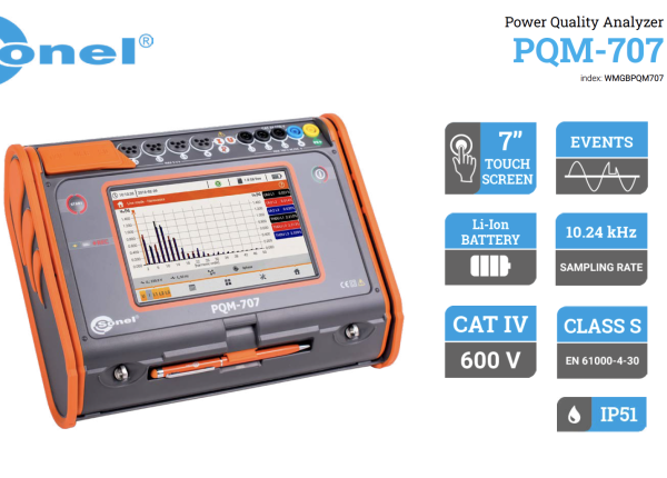 SONEL PQM-707 Portable Power Quality